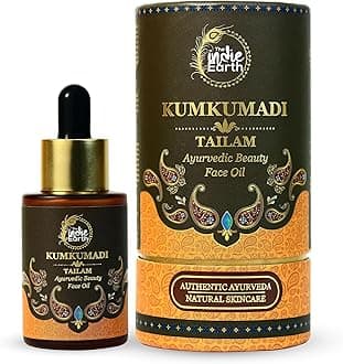 - Kumkumadi Tailam 30 ml | An Ayurvedic Beauty Face Oil | Miraculous Beauty Night Serum for Brighter, Glowing & Younger Looking Skin with Turmeric, Saffron, Blue Lotus & Indian Lotus