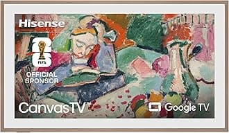 55-Inch Class QLED 4K S7N CanvasTV Series Dolby Vision HDR Google Smart TV (55S7N) - 144Hz, Art Mode, Anti-Glare Panel, Hi-Matte Display, Frame & UltraSlim Wall Mount Included