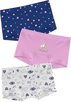 RealBasic Girls' Cotton Boyshorts