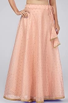 Studio Shringaar Women's Polyester Maxi Skirt