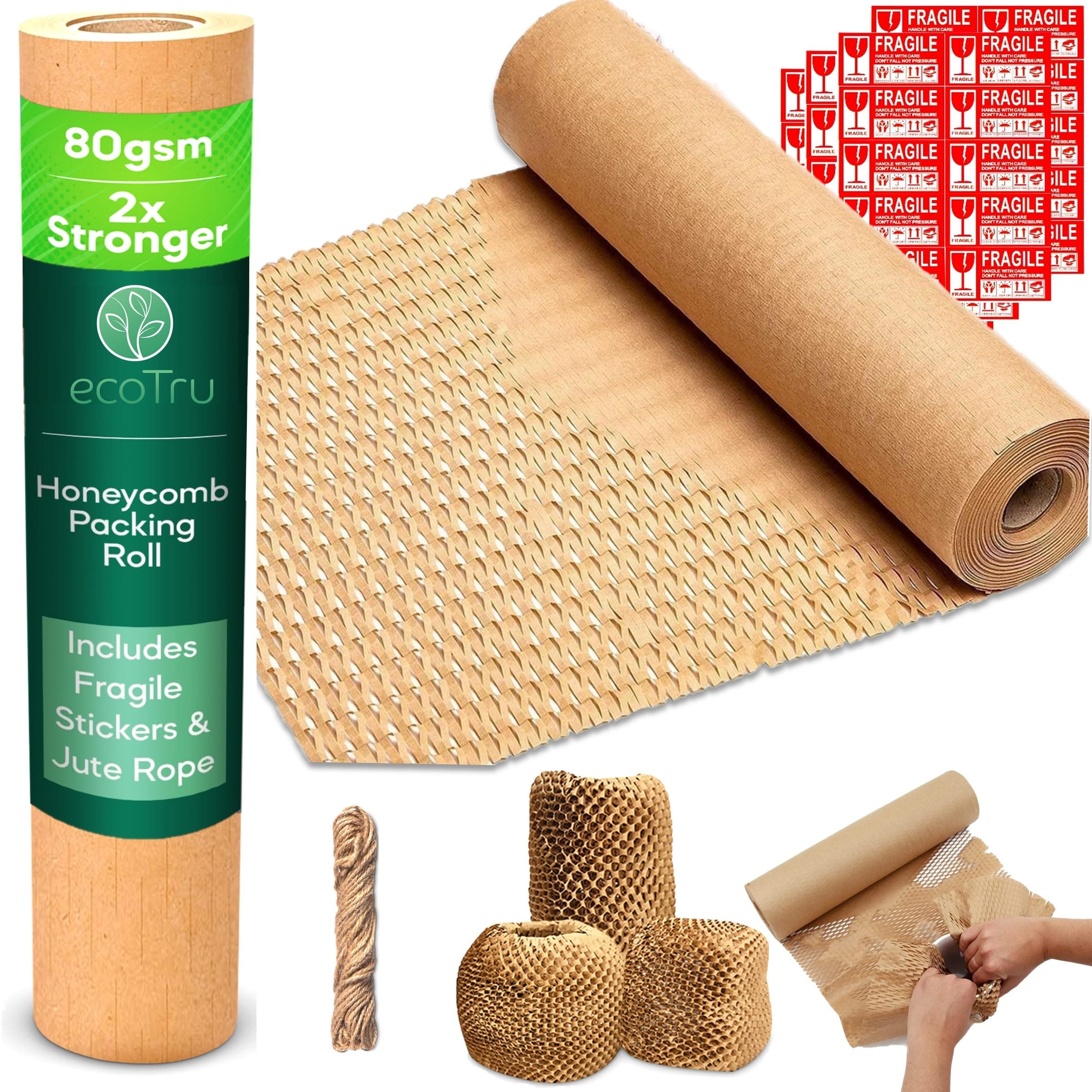 100' Honeycomb Paper Roll