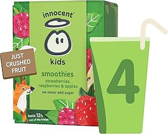 Innocent Kids Smoothies Strawberries, Raspberries & Apple 4x150ml