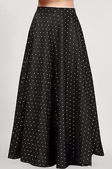 Women's Readymade Polyester Taffeta Floor Length Skirt Lahenga Ghaghra