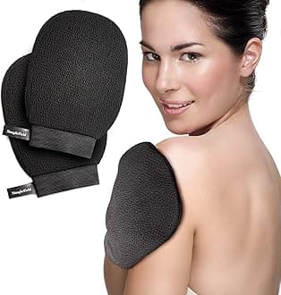 Deep Exfoliating Glove for Body Scrub. Body Exfoliating Mitt for Remove Build-up of Dead Skin Cells. ( 1Pair)