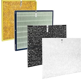 A3 Air Purifier Filter Replacement for Model SPA-1000N Filter Kit, Includes Activated Carbon and HEPA Filter Replacement for Home Air Purifier - (Germ Defense Customized)