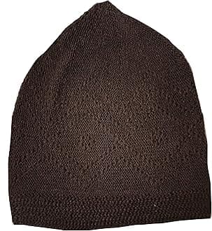 SHI Boutique Mens Boys Kufi Koofi Skull Cap Islamic Muslim Prayer Hat Headwear in 7 Colours