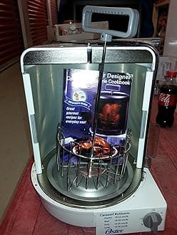 Oster Carousel Rotisserie Grill/ White Color