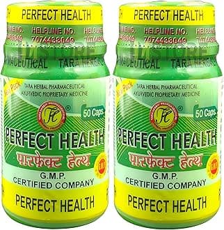 DM STORE Perfect Health 50 Capsules (Pack Of 2) For Body Building & Weight Loss