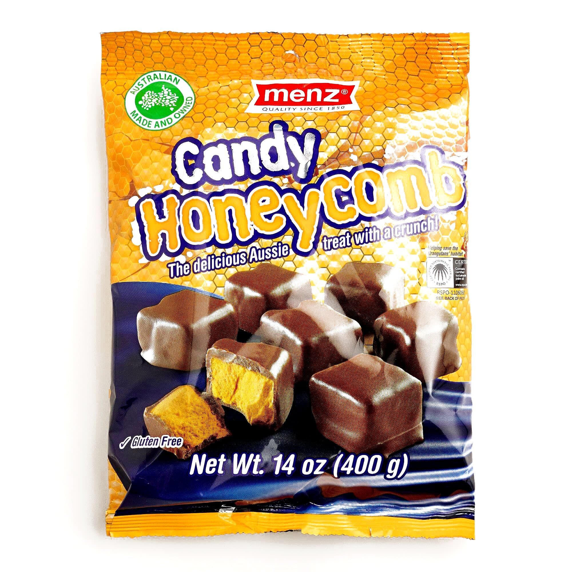 Menz Honeycomb Chocolate Candy (4 Items Per Order)