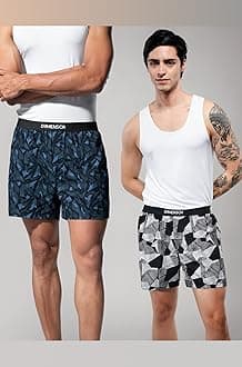 Men's Cotton Regular All Over Print Boxer Shorts