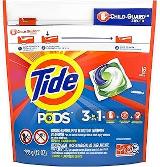 Tide PODS Detergent, 16 Pacs