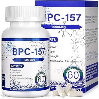 157 Capsules 1000 mcg, BPC 157 Supplement New Protective Compound, Non-GMO, Gluten-Free, 60 Count