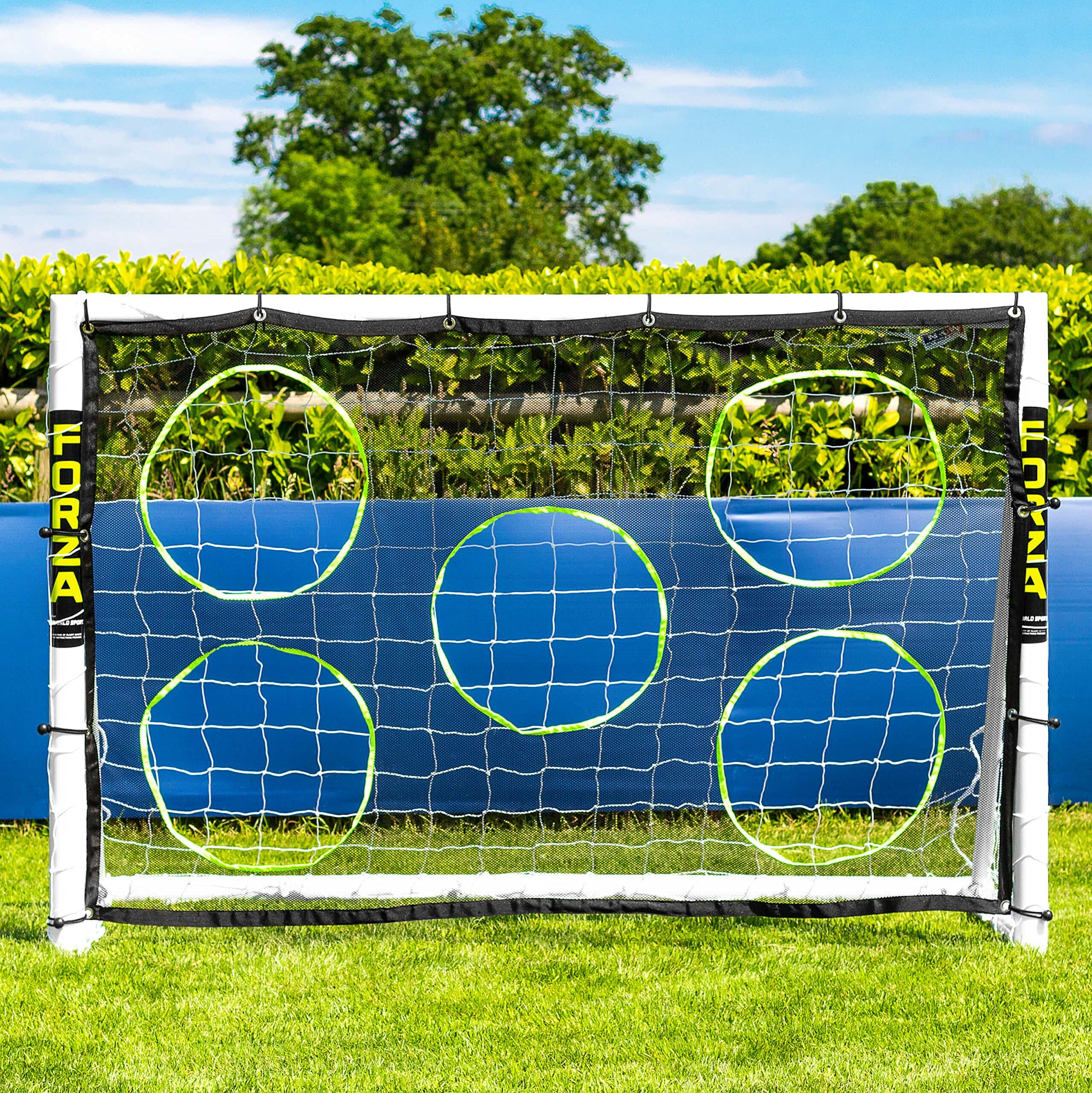 Soccer Target Sheets | Improve Your Accuracy with Our Premium Target Nets - Available in 9 Sizes (Goal Not Included)