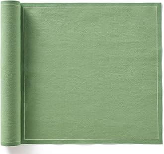 MY DRAP Cotton Dinner Napkins (11.8 x 11.8 in - 12 Per Roll, Eucalyptus) Cloth Dinner Napkins for Parties, Weddings, Dinning, Hotels, Restaurants or Events - Single-Use Washable