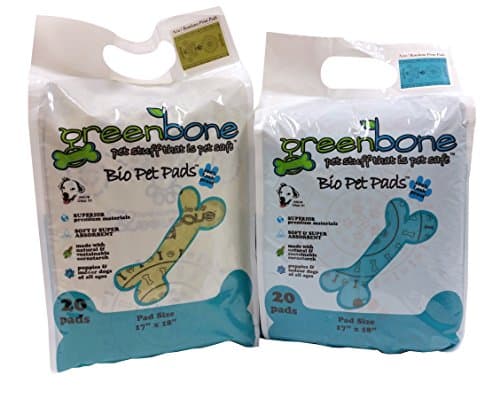 Greenbone 13403 20 Count Bio Pet Training Pads