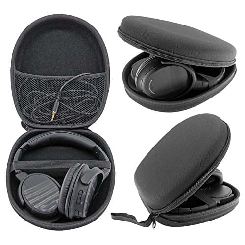 EFBBQ Headphone Case Box for Parrot Zik 1.0, 2.0, Bang & Olufsen BeoPlay H6,H2, Play 2i, Pioneer HDJ series, B&W P5, Audio-Technica ATH-MSR7, ES7, SQ5, ESW9, ESW10, M1, Panasonic RP-HTX7, JVC HA-V570, Monster N-Tunes, Beats Studios, Philips Fidelio M2BT Headphones