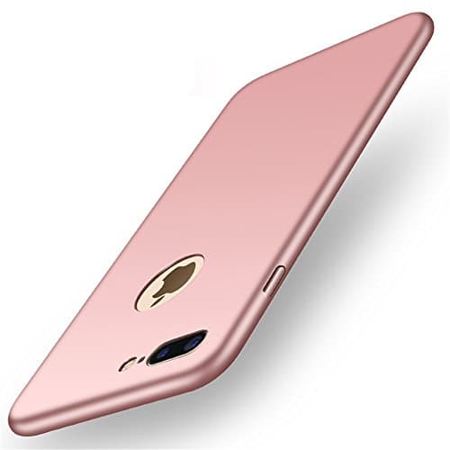 Ji Ban full package matte new protective cover iphone 7plus (5.5 inch) phone case protective cover (Silky Rose Gold)