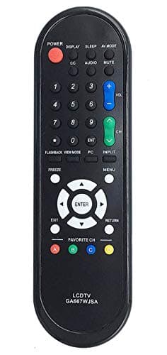 Allimity Ga667Wjsa Replaced Remote Control Fit For Sharp Tv Lc-32D44 Lc-32D47 Lc-32M44 Lc-32Sb21 Lc-32Sb23 Lc-32Sb27 Lc-37D44 Lc-37M44 Lc-37Sb24 Lc-40D68 Lc-40D78 Lc-46D78 Lc-52Sb55 Lc-60E78