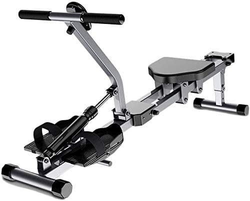 YZPTYD Multifunctional Weight Bench,Adjustable Benches Adjustable Bench Full Motion Rowing Machine Rower w/150kg Weight Capacity and Monitor for Men Women, Full Arm Extensions