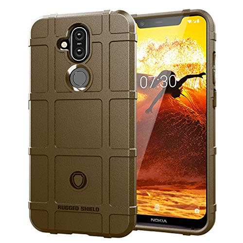for Nokia 7.1 Nokia X7/Nokia 7.1 Plus/Nokia 8.1 Case,Heavy Duty Rugged Shockproof Phone Case Impact Resistant Full Body Cover
