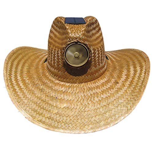 Kool Breeze Solar Cooling Hat - Plain Gentleman (Brown)