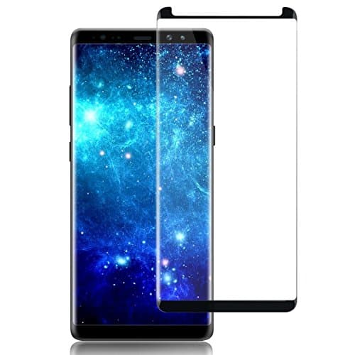 herhea sa-12 Galaxy Note 8 Screen Protector Tempered Glass, 3D Full Screen Coverage, Easy to Install, HD Clear, Case Friendly, Anti Fingerprint, High Sensitivity Upgraded Film