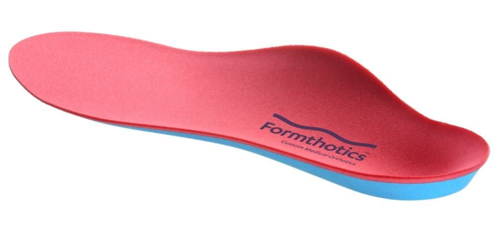 Formthotics Dual Density Full Length Insoles One Pair - UK 8.5-9.5 Red, Blue