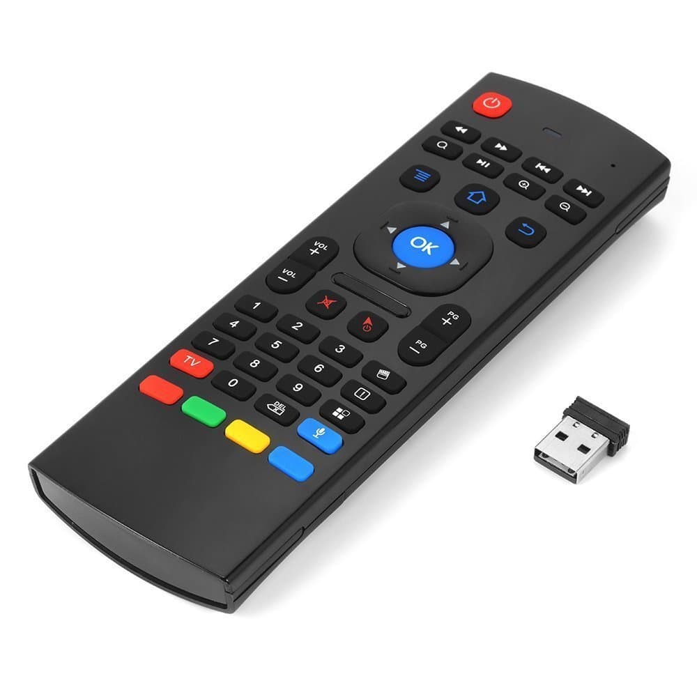 Air Remote Mouse 2.4G, Mini Wireless Keyboard with Voice Input,Infrared Remote Control Learning for Android/Smart TV/Mini PC