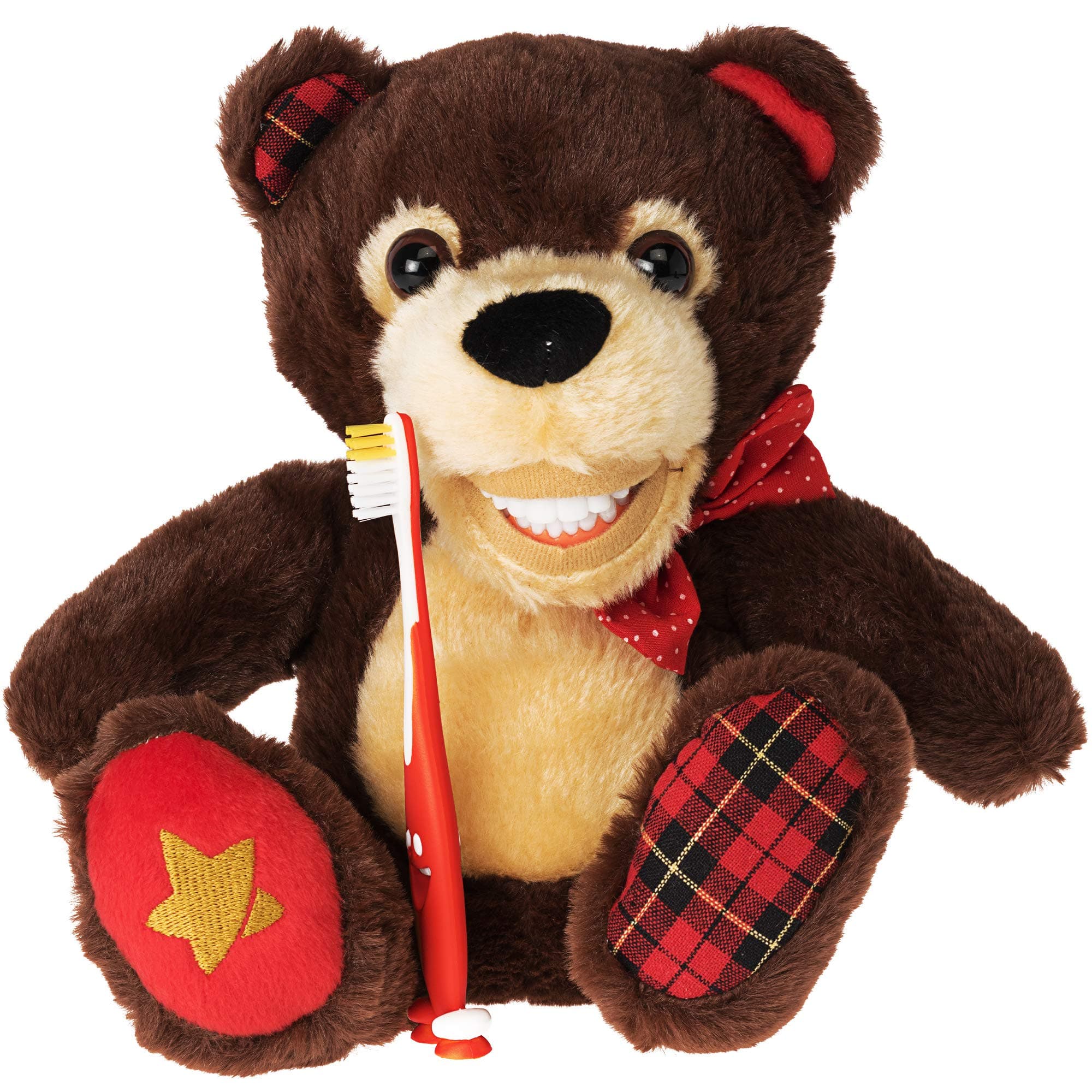 Kids Tooth Brushing Buddy- Lil Plush Cubby