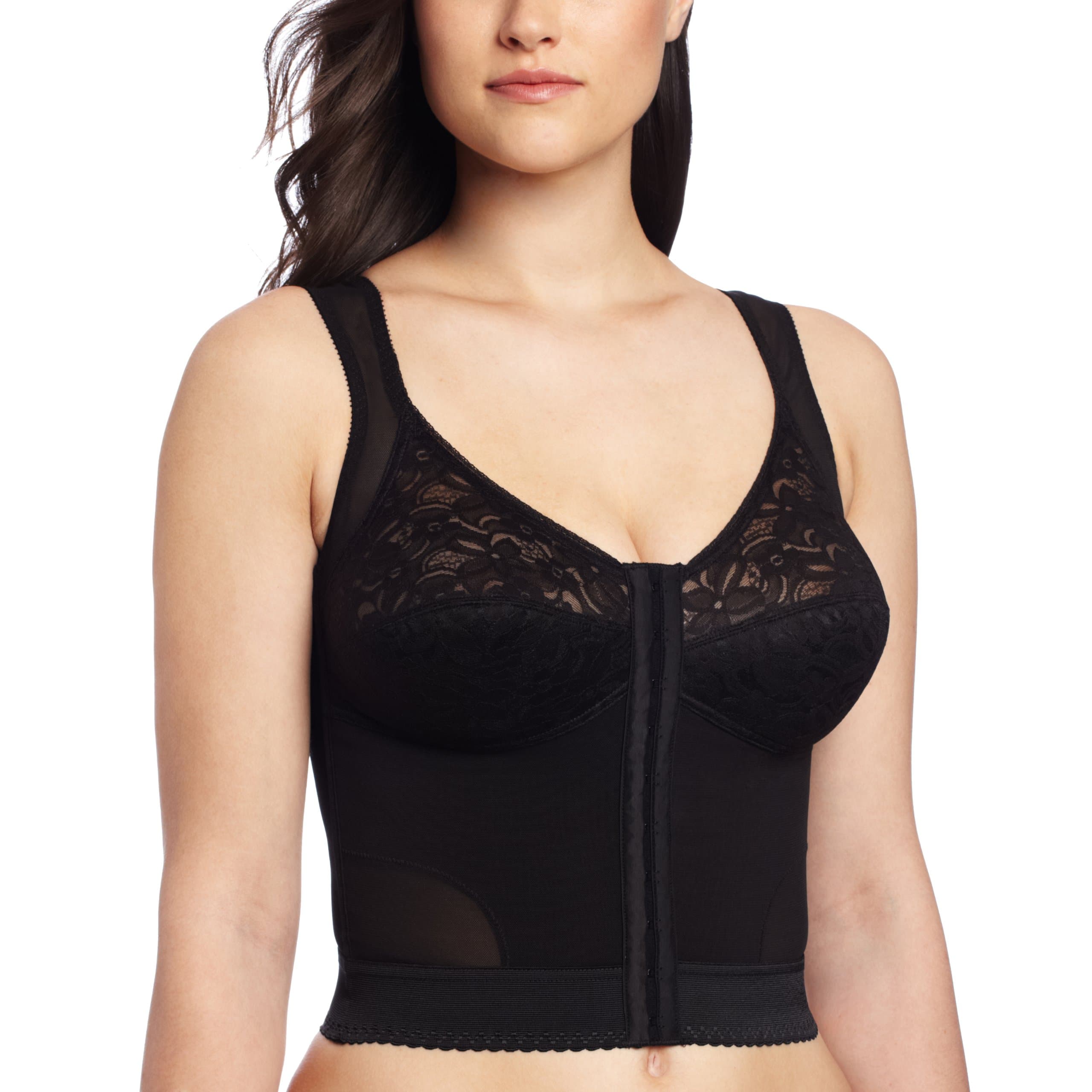 CarnivalWomen's Front-Closure Longline Posture Back Support Bra