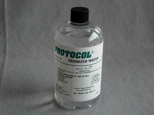 Protocol 23290065 Deionized Water (Reagent Grade)