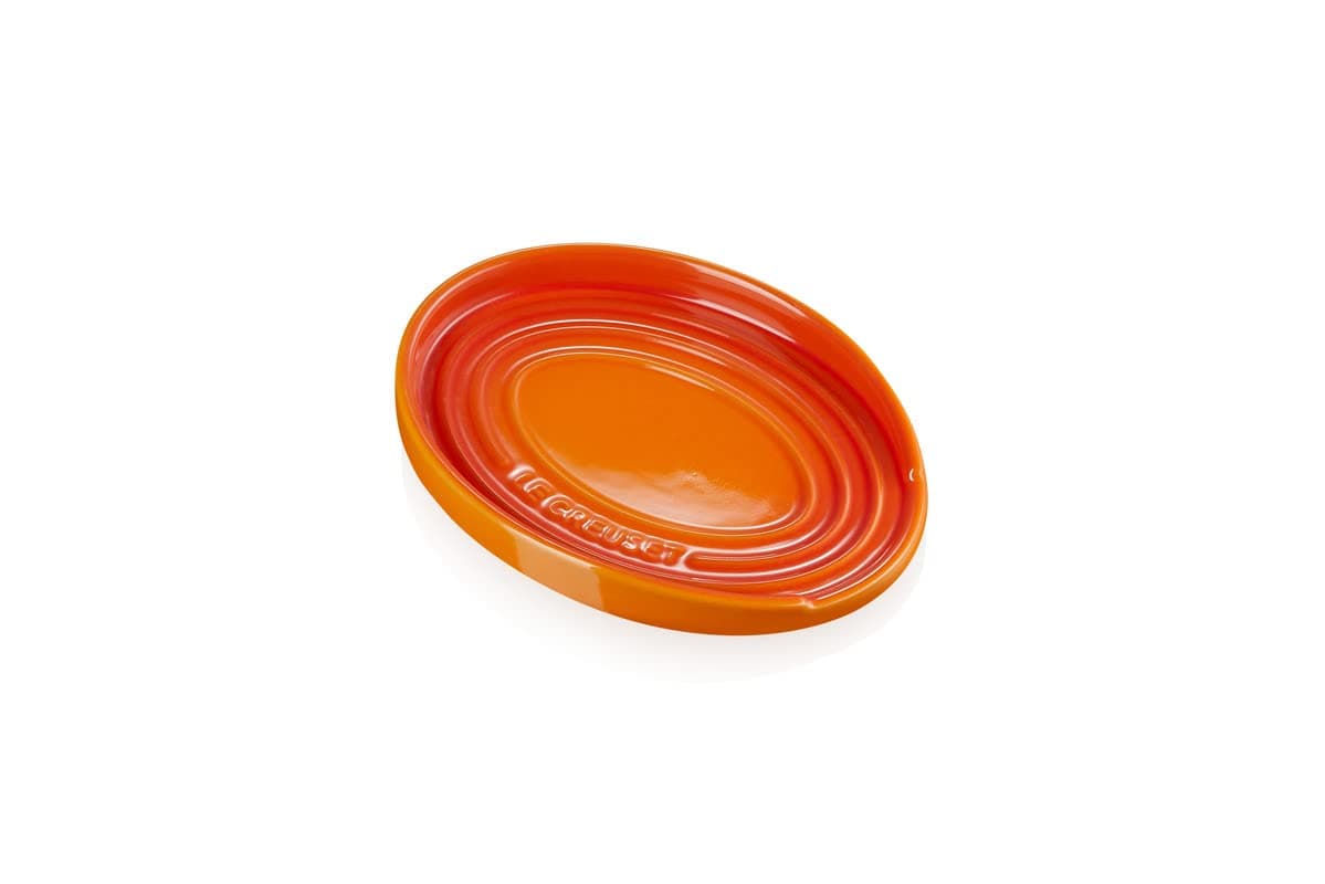 LC Oval Spoon Rest -Flame