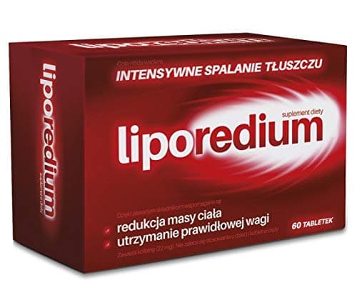Liporedium x 60 Tablets, Intensive Fat Burning