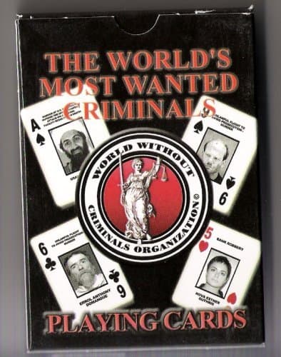 OSAMA BIN LADEN DEAD-COMPOUND WANTED CRIMINAL CARDS