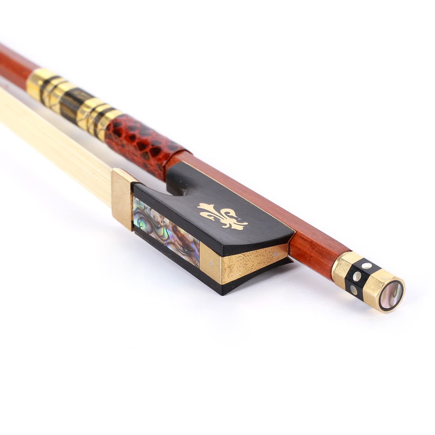 Master 4/4 Full Size Pernambuco Violin Bow – Professional Handmade Concert Grade, Quick Response & Superior Performance