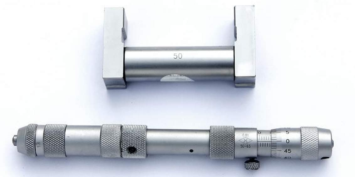 Inside Diameter Micrometer 50-250mm Accuracy 0.010mm Resolution 0.01mm