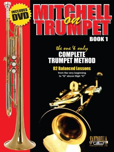 Mitchell on Trumpet * Book 1 * Now with QR Code & DVD Paperback – June 30, 2012