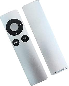 Replacement Apple tv Remote Control for Apple TV 1 2 3 4 A1156 A1427 A1469 A1378 Apple TV2 TV3 - APL TV MC377LL/A Remot made from plastic(not orig)