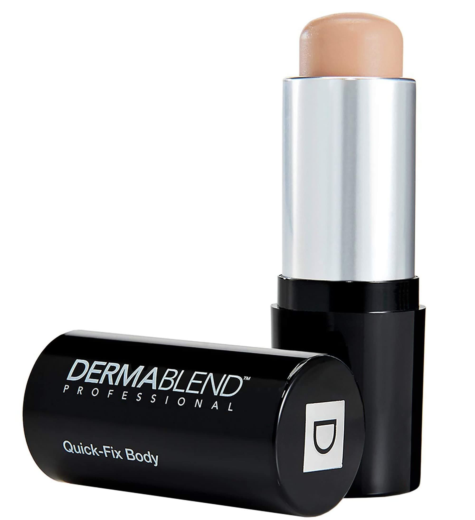 Dermablend Quick-Fix Body Makeup Full Coverage Foundation Stick, Water-Resistant Body Concealer for Imperfections & Tattoos, 0.42 Oz