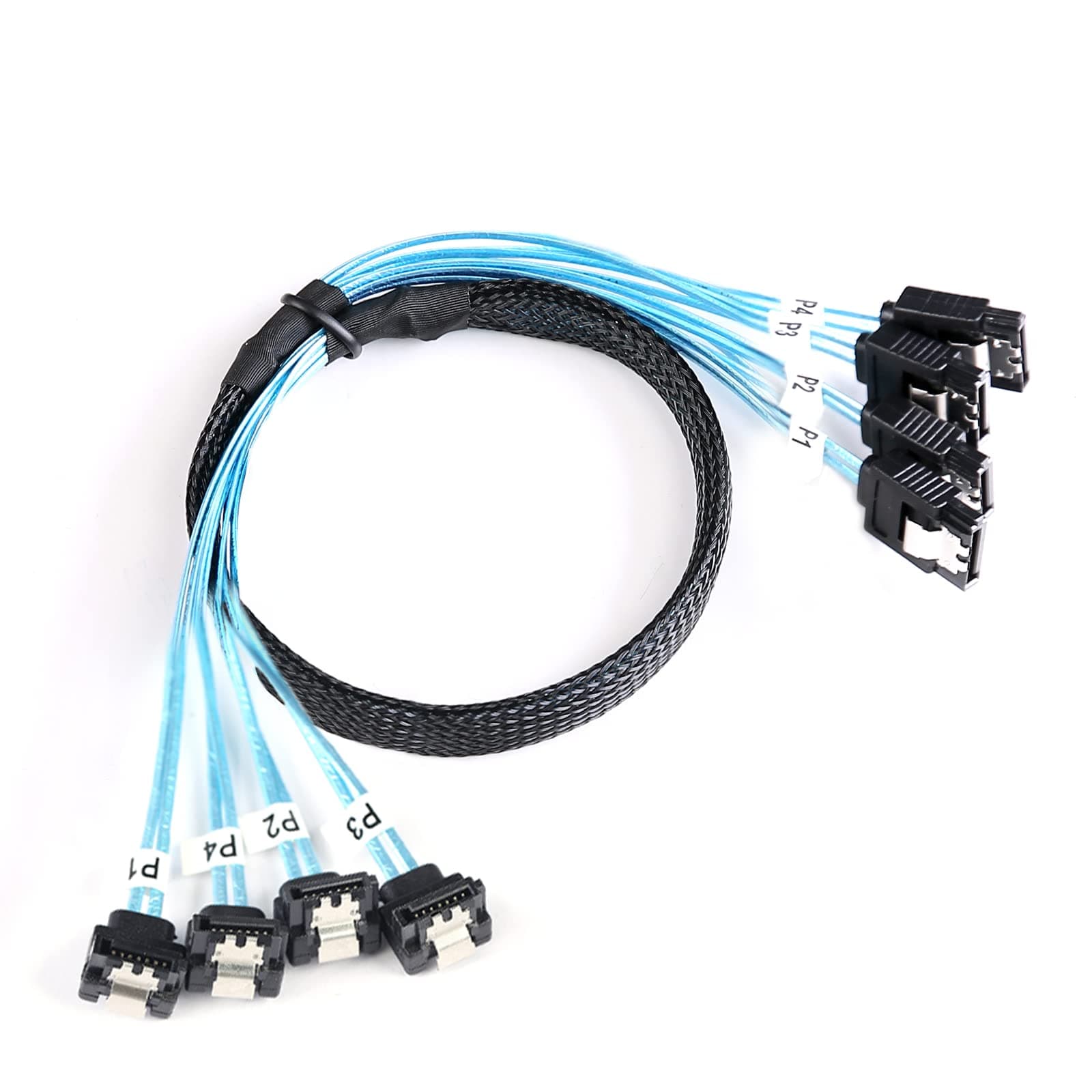 4Pcs/Set SATA Cable