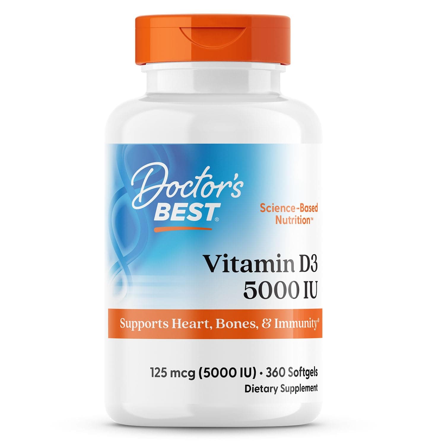 Doctor's Best Vitamin D3 5,000 IU