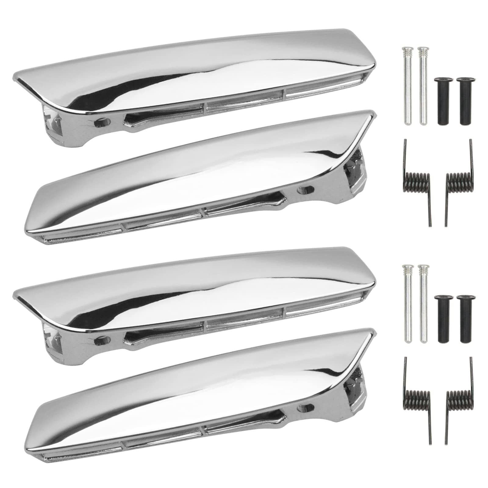 APPERFiT (4PCS Interior Door Handle Lever Compatible with 2007-2014 Chevy Chevrolet Silverado Tahoe Avalanche, GMC Sierra Yukon,Cadillac Escalade Replaces 19299865