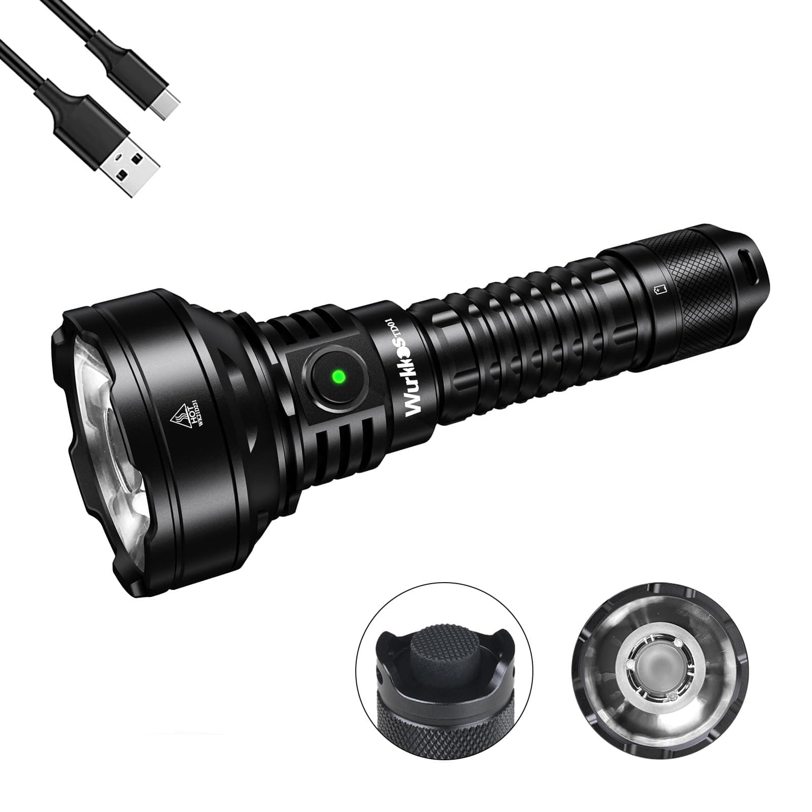 Wurkkos TD01C Tactical Flashlight