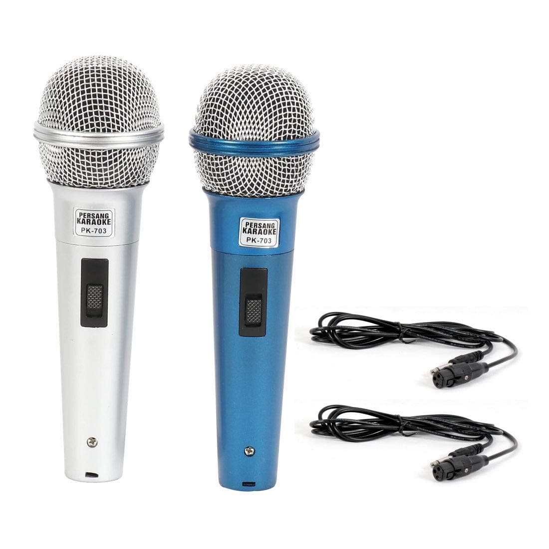 PK-703 Wired Mirophone (Blue)