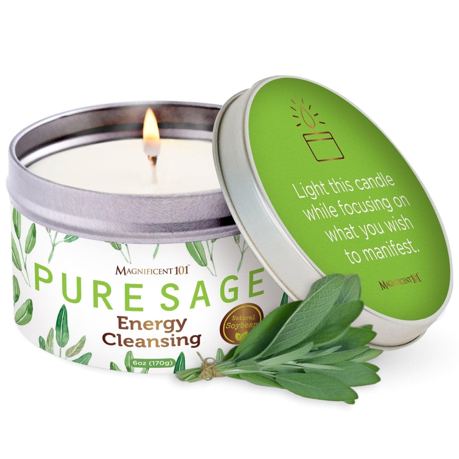 Pure Sage Candle