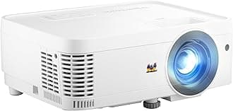 ViewSonic PX700HDH 1080p Full HD Projector, 3700 ANSI Lumens, 22,000:1 Contrast, 16ms Low Input Lag, Up to 300" Screen, Dual HDMI, USB Power, Built-in Speaker, for Home, Office and Classroom