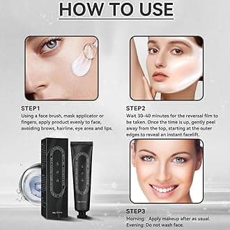 Collagen Reverse Volume Peel Off Face Mask Pack,Korean Collagen Face Mask,Collagen Peel Off Mask for Women,Hydrolyzed Collagen Mask,Korean Skin Care Facial Mask Beauty Skincare,Night Mask Skincare