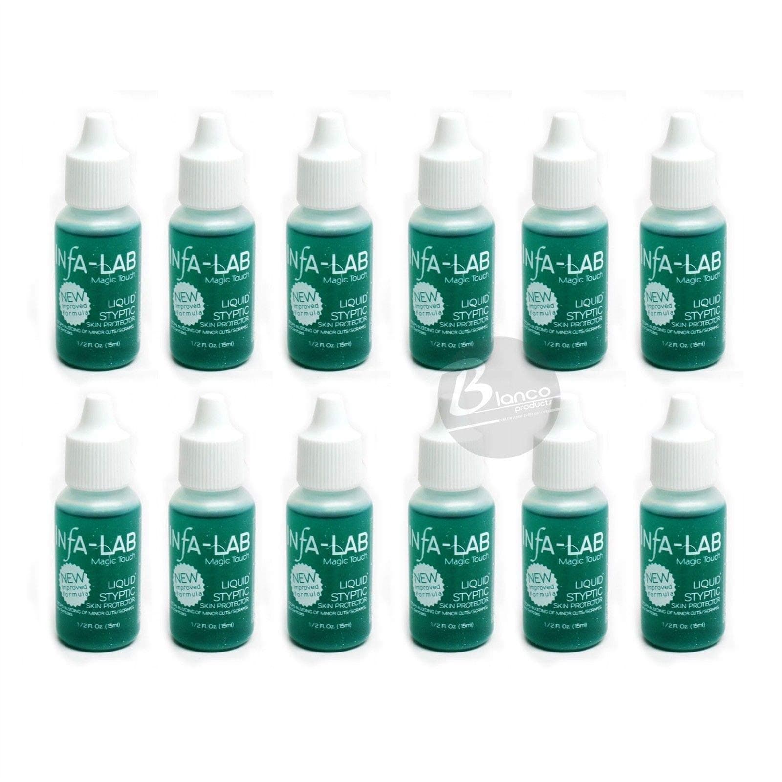 Infalab MAGIC TOUCH Liquid Styptic 12 Skin Protector Stop Bleeding Nail