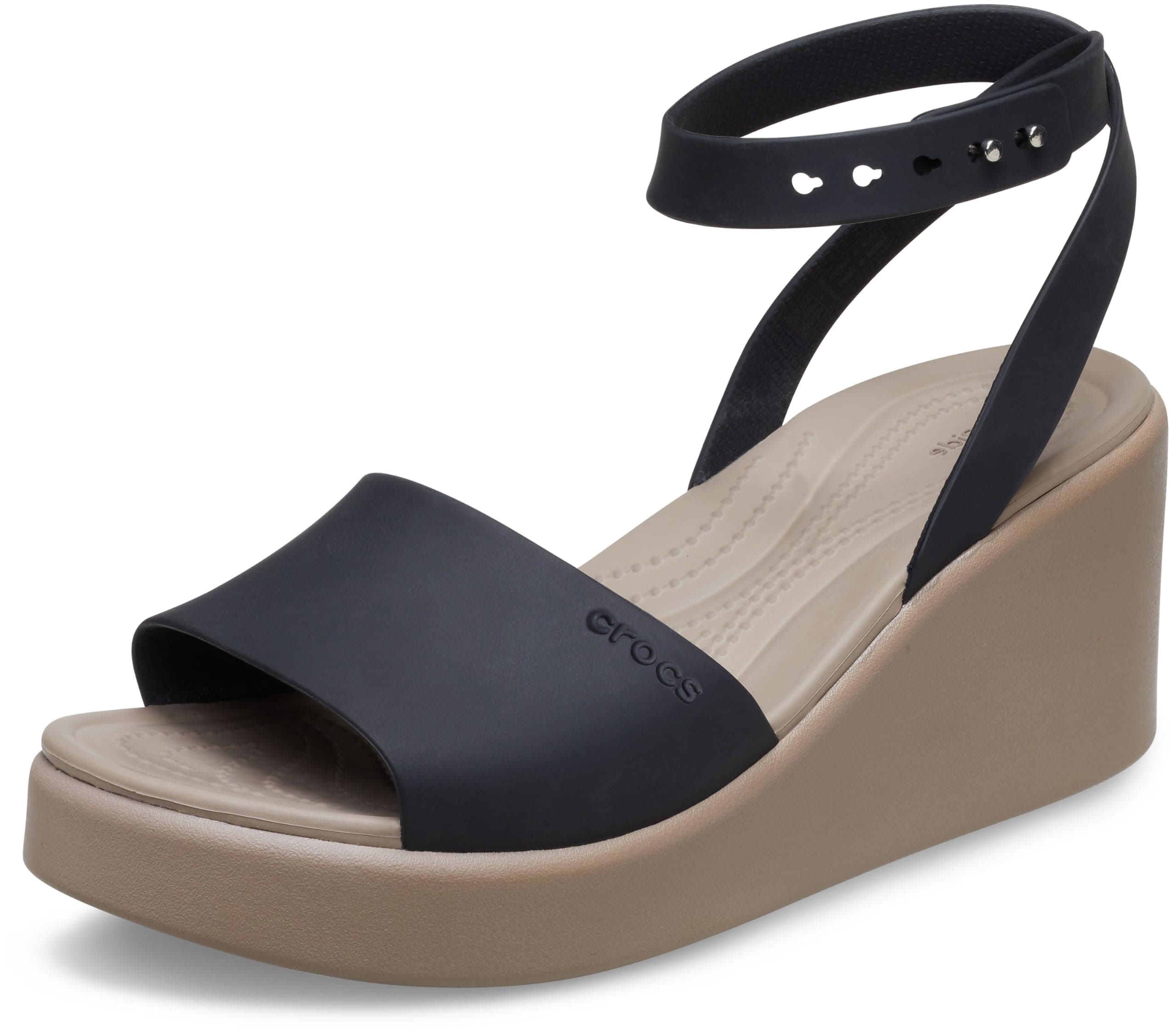 Crocs Women's Brooklyn Ankle Strap Wedgesandals