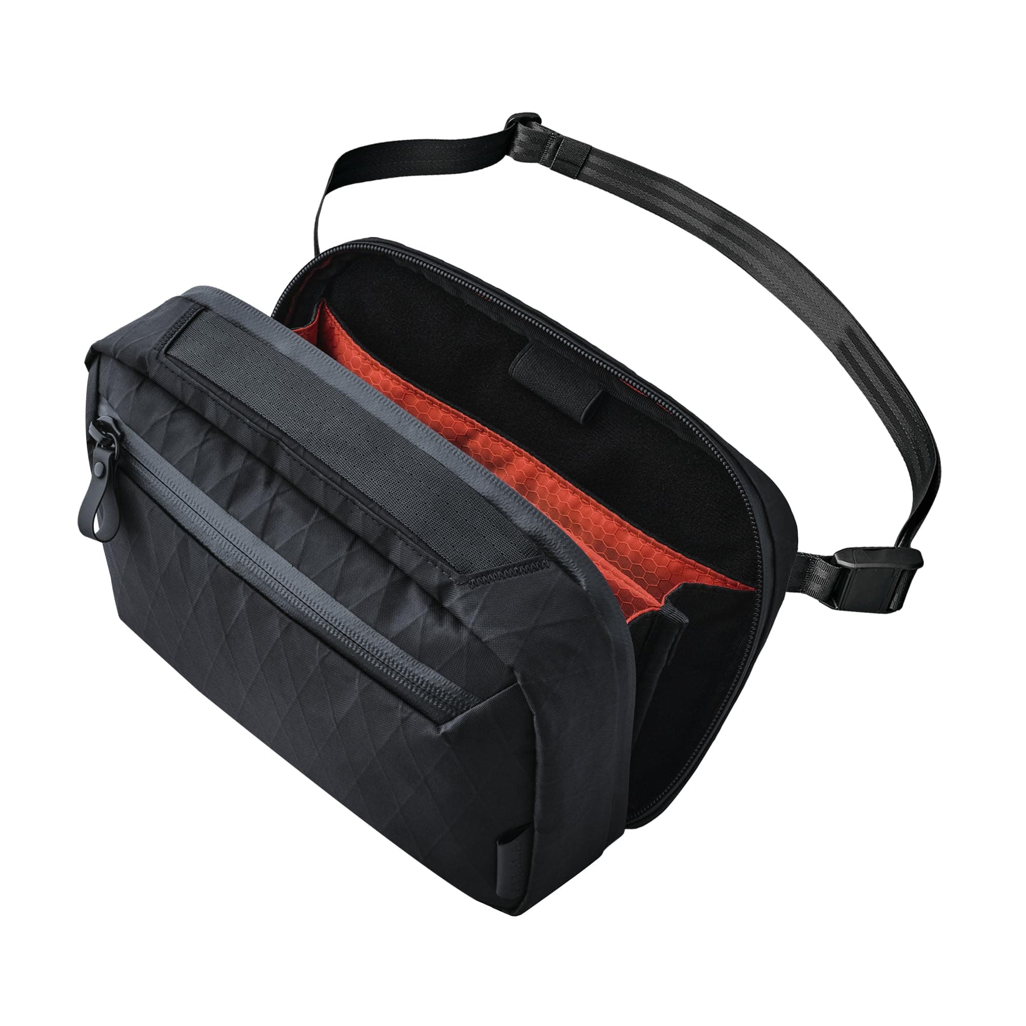 ALPAKA Elements Tech Case Max X-Pac VX21 - Keeps You Clutter-Free - Sling Bag with Adjustable Strap, Weatherproof Fabric fits iPad Mini Series, Electronic Accessories, EDC Tech Organizer for Travel